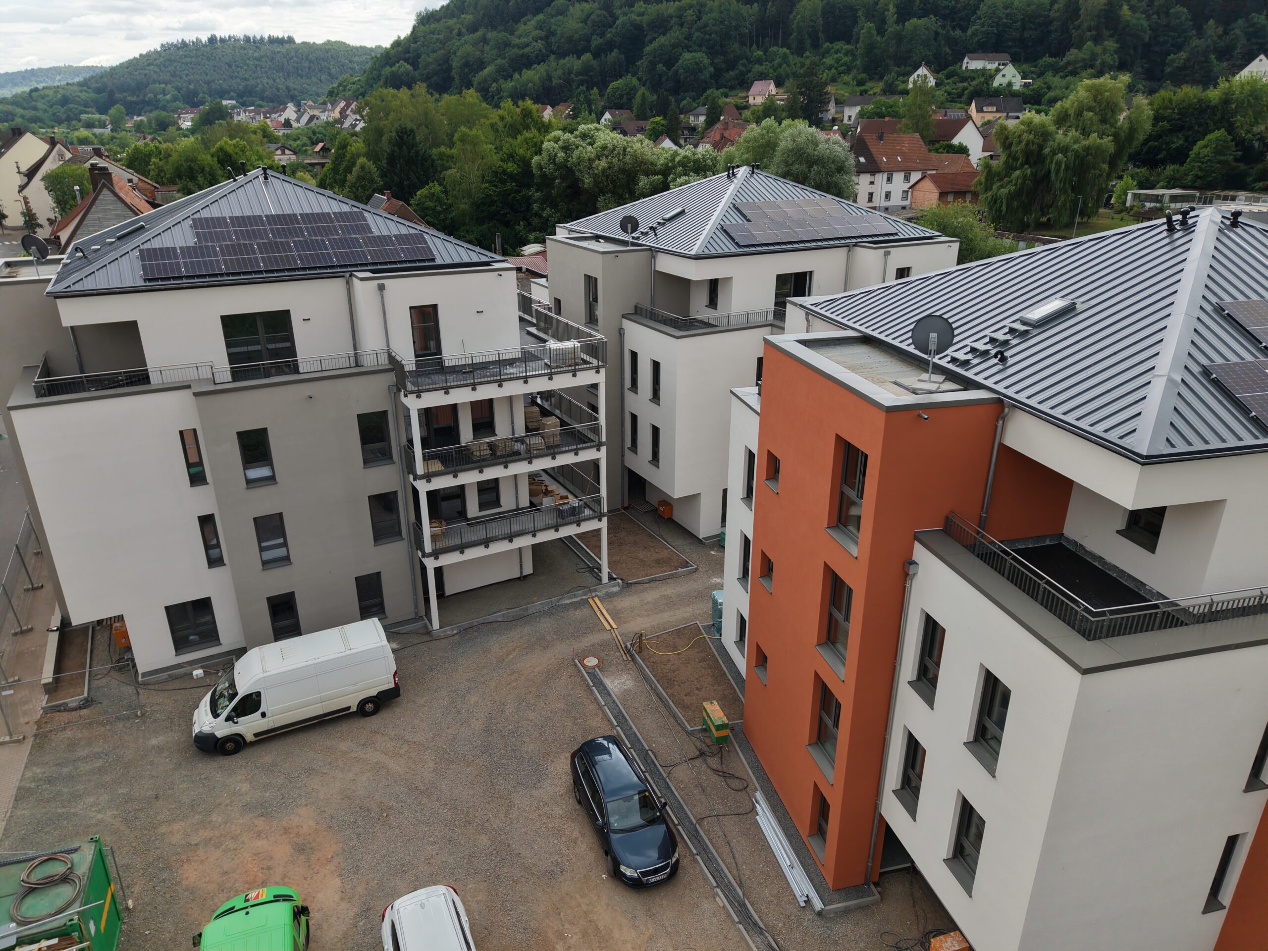 Baufortschritt Wohnprojekt 3Alben in Rodalben